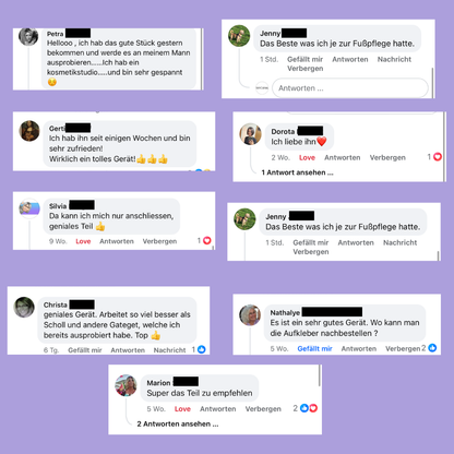 HornhautHero Plus – 2-in-1 Tool für Maniküre & Pediküre