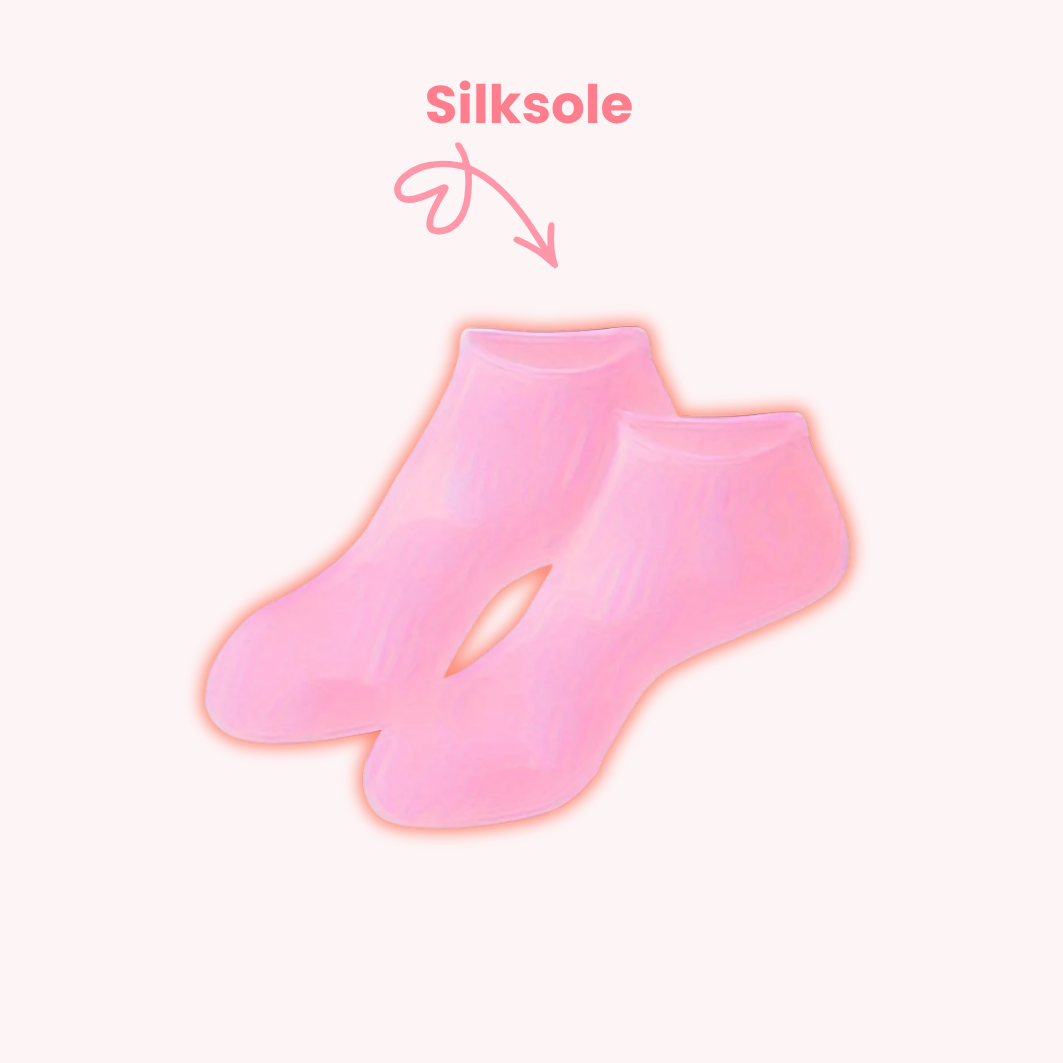 SilkSole™ – Fußmasken aus Silikongel