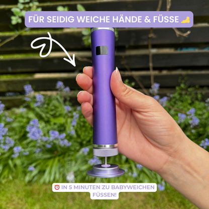 HornhautHero Plus – 2-in-1 Tool für Maniküre & Pediküre