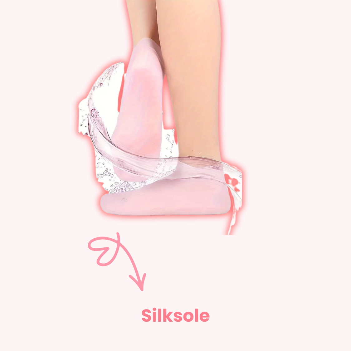 SilkSole™ – Fußmasken aus Silikongel